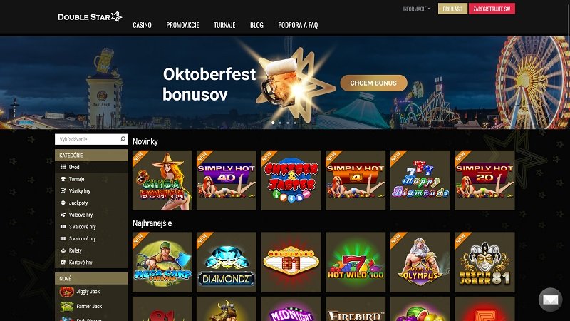 Online casino DoubleStar