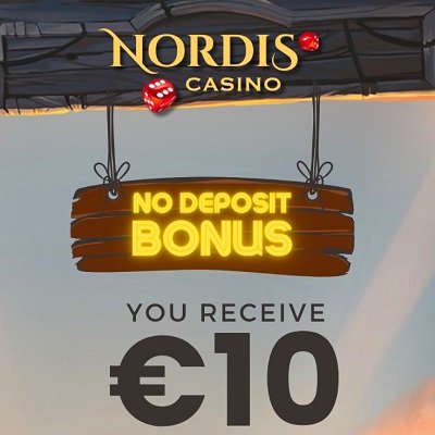 Nordis Casino No Deposit Bonus – 10 € zdarma